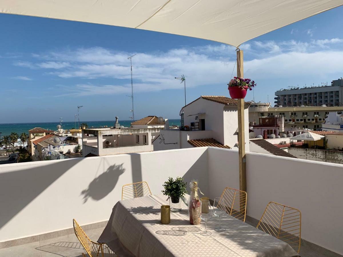 Lujoso Duplex En La Playa Con Vistas Al Mar Leilighet Torremolinos Eksteriør bilde